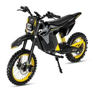 Ecoleap Youth & Adult Electric Bike 3500W Peak Power Mid-Mount Motor Motorcycle 37MPH 55Miles Long Range,48V 21Ah Battery Ebike,Hydraulic Brakes Mountain Off-Road EBike 400LBS Max Load Fit Age 13+，Long Range Dirt Mtb Ebikes