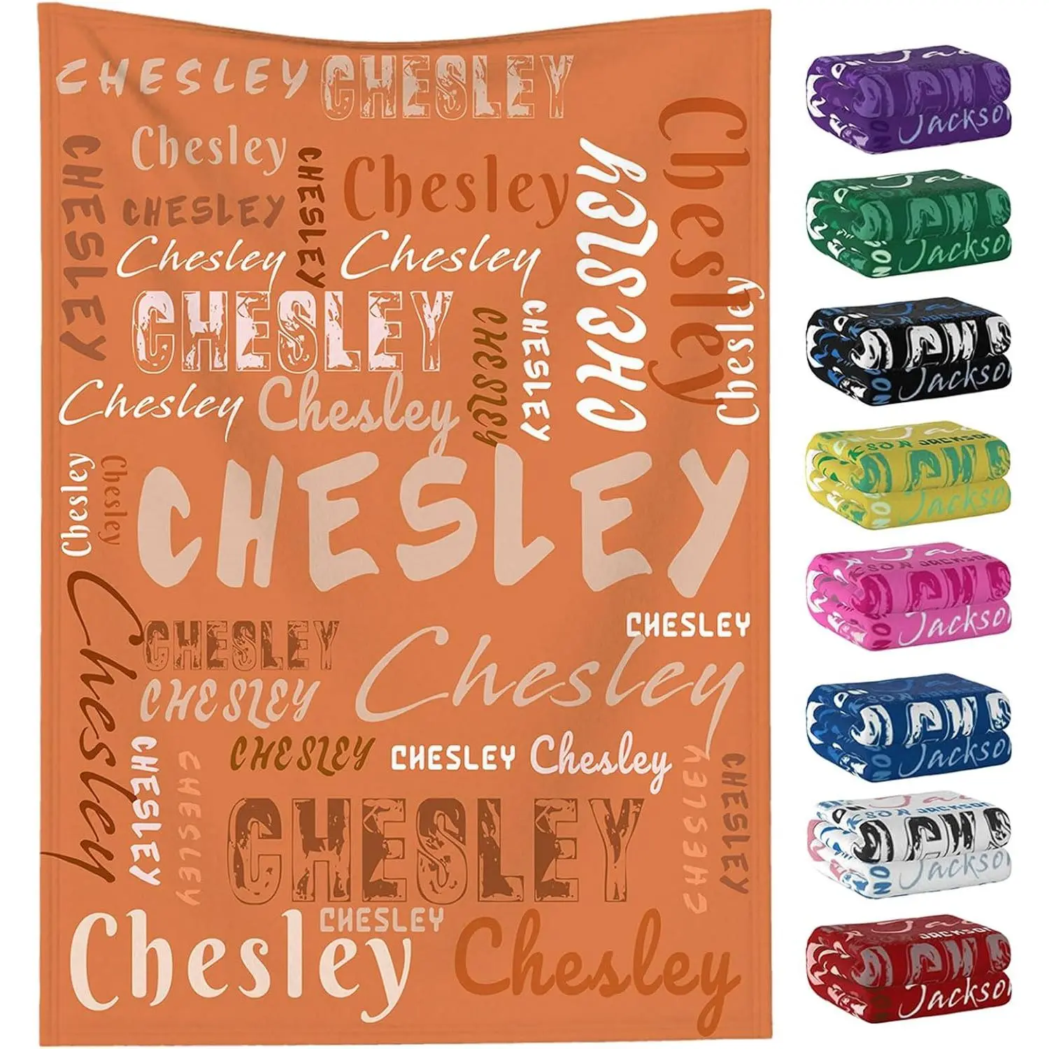 Personalized Blanket with Name | Customized Gift for Adults | For Christmas, Birthday & Special Occasions