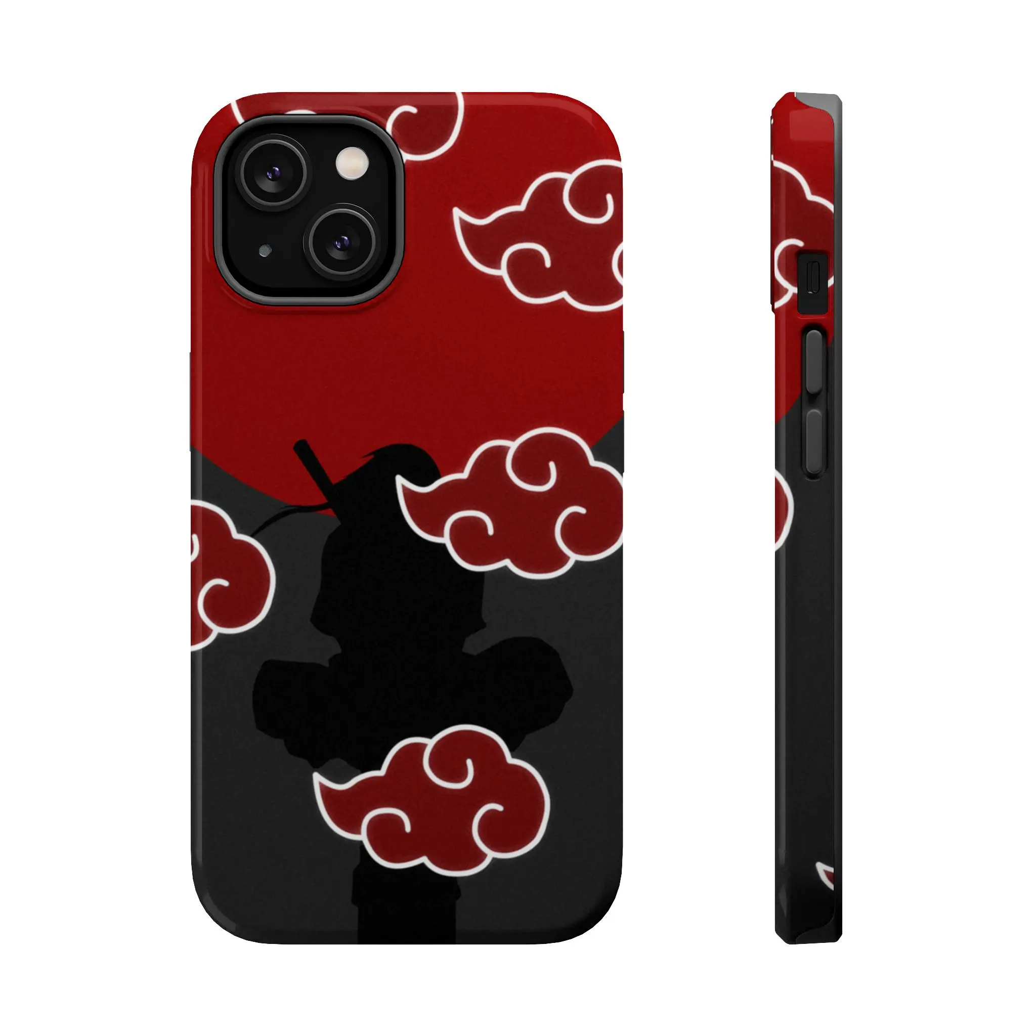 Akatsuki Itachi Anime Stylish Magnetic Phone Cases for Anime Lovers, Culture-Inspired Gifts, Impact-Resistant Covers for All Occasions, Protection & Style
