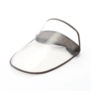 Pre-owned Louis Vuitton Others Small Leather Goods Bijou LV Shield Monogram Leather PVC Visor