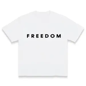 Charlie Kirk Freedom T-Shirt, Justic Quote Made In USA For Women For Men [180G/230G 100% cotton short-sleeve/hoodie, soft and comfortable]