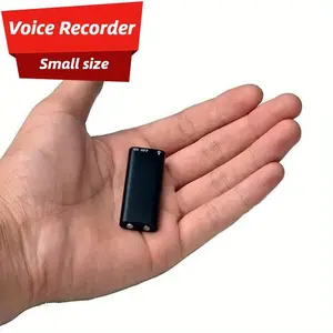 Portable Rechargeable Smart Voice Recorder, 16GB Premium Audio Recorder with 2400-Hour Storage, 26-Hour Battery Life, Strong Magnet Clip for Lectures, Meetings