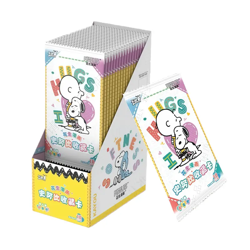 [KAYOU] Peanuts Snoopy Collectible Cards – Peanuts Pack - Vol. 1