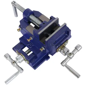 Cross slide vise, Drill Press Vise 3-6inch,drill press metal milling 2 way X-Y ,benchtop wood working clamp machine Hardware Portable