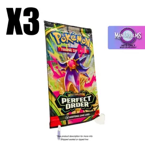 Perfect Order 3-Pack Bundle - Pokemon Booster Packs