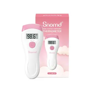 Non-touch forehead thermometer, digital 2-in-1 infrared thermometer for adults, children, and babies, with fever alarm, instant reading, medical-grade accuracy