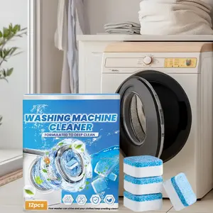 Deep Cleaning Washing Machine Cleaner for Drum Type Impeller Washing Machine Cleaning Plate - Household Use Washing Machine Tablets