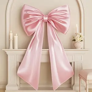 Large Bow For Koct Room Decoration, 3d, Treetop Decoration, Ribbon Tie For Koct Birthday Decoration, Hanging Wall Decoration, Suitable For Parties, Birthdays, Holidays, New Year'S,  Weddings, And Everyday Decoration, Garden Party Bow