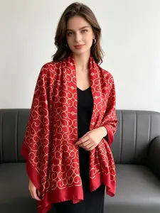 New Elegant Silk Scarf for Women, Striped Long Scarf, Loose-Fitting, Perfect for Outing and Photography, Stylish Outerwear Accessory