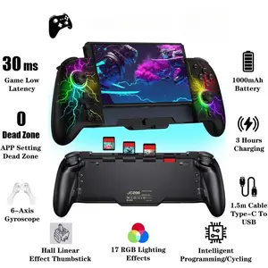 ESYWEN Wireless and  Hall Trigger Joystick For Switch / Switch OLED Low Latency Integrated Controller 0 dead zone