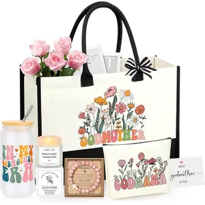 Godmother Proposal , Will You Be My Godmother from GodChild, Mothers Day Christmas Birthday Gifts for Godmom Gifts Ideas Basket Set of 5