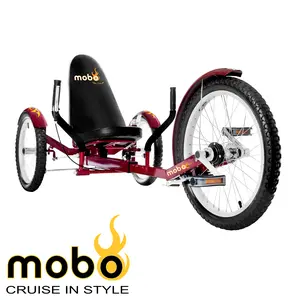 Mobo Triton Pro Tricycle for Teens and Adults - A Durable Single Speed Tricycle for Outdoor Cycling