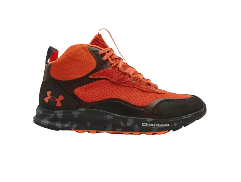 UNDER ARMOUR ORANGE/BLACK MENS BOOT UA CHARGED BANDIT TREK 2 PRT 3024759-800