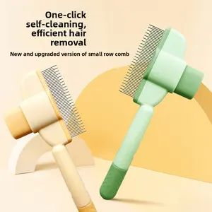 Flea Comb for Dogs and Cats, Pet Lice Comb Fine Tooth Grooming Tool for Removing Tear Stains, Fleas, Dandruff, Lice