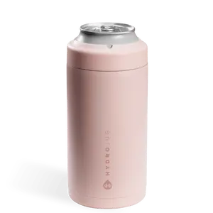 Dusty Rose HydroJug 16 oz Can Cooler – Stainless Steel Screw Top Drink Holder
