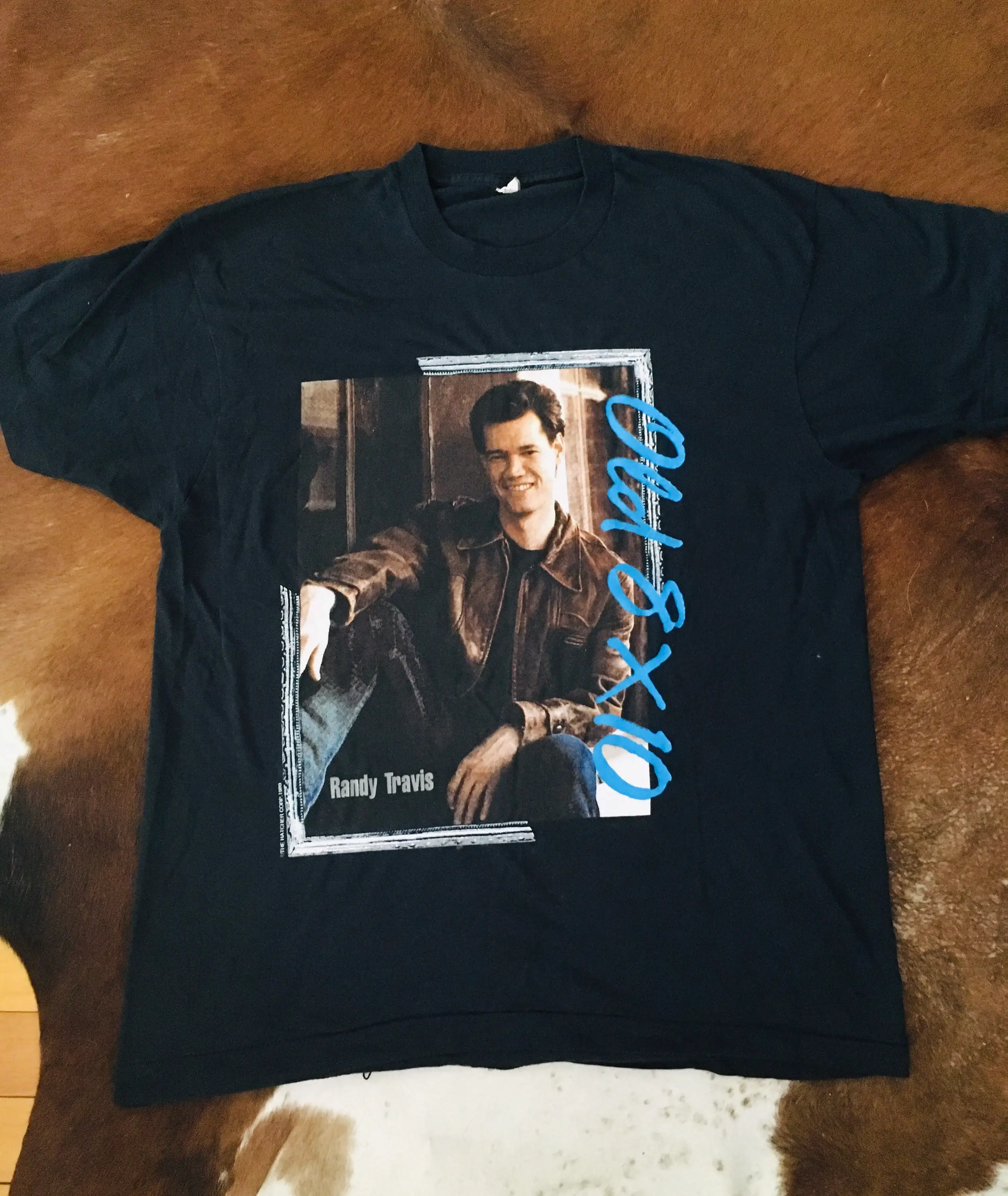 Vintage 80s Randy Travis Old T-shirt
