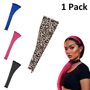 Adjustable Mesh Hook Needle Hair Net Cap, Long Tube Hat for Dreadlocks, Single Pack False Hair Sleeve Cap, Comfortable and Secure Fit, Hair Styling Cap