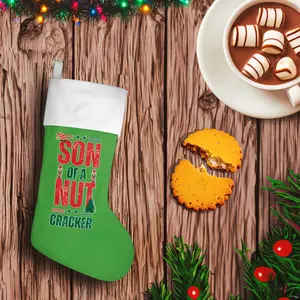 Nutcracker's Offspring: The Quirky and Fun Christmas Stocking. Designed and Created by Claire4You Designers just for you. P10-D264