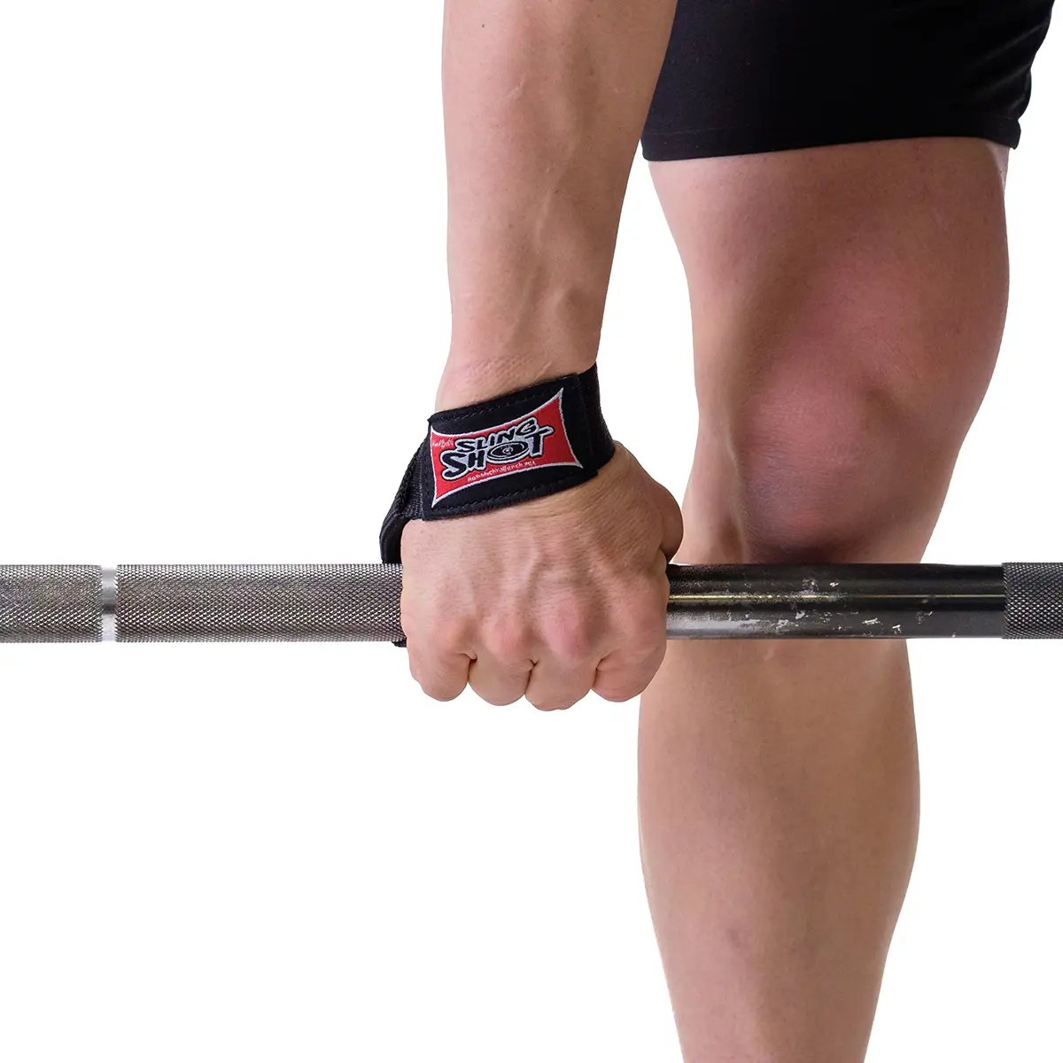 Mark Bell Sling Shot Nylon Weight Lifting Straps - 1 Size, Unisex Pair Pack, Simple Loop Design, Maximize Effort During Heavy Lifts, Train More Reps