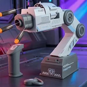 Smart Tracking Mechanical Arm Foam Blaster, Wearable Shoulder Mount, Dual Control Smart Tracking Mechanical Arm Foam Blaster, Wearable Shoulder Mount, Dual Control