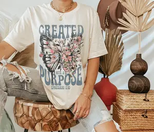 Boho Christian Shirts Vintage Christians T Shirts Faith Shirt Bible Verse Shirt Religious Shirt Jesus Apparel Faith Based Shirt Gift for Her