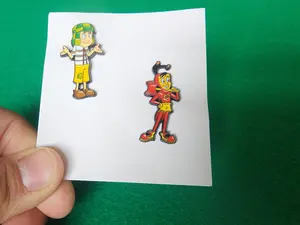 Chespirito -- Chapulin Colorado / Chavo del 8 lapel pins