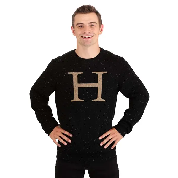 Adult Harry Potter "H" Christmas Sweater