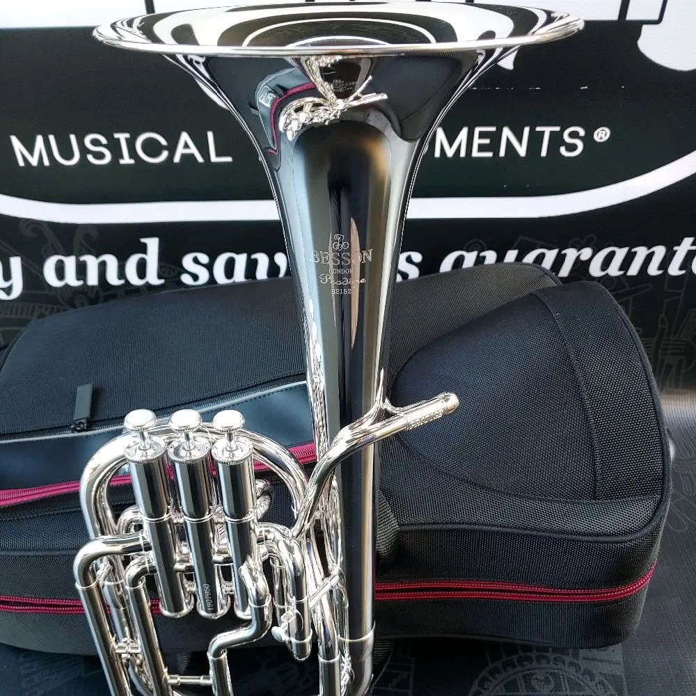 Besson BE-152 London Prodige Eb Silver Alto Horn