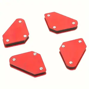 Welding Magnets 4/6pcs Magnetic Holder Set for Arc Welding Tools, 25 LBS Capacity with 45°, 90°, 135° Angles, Essential Welding Equipment Accessories