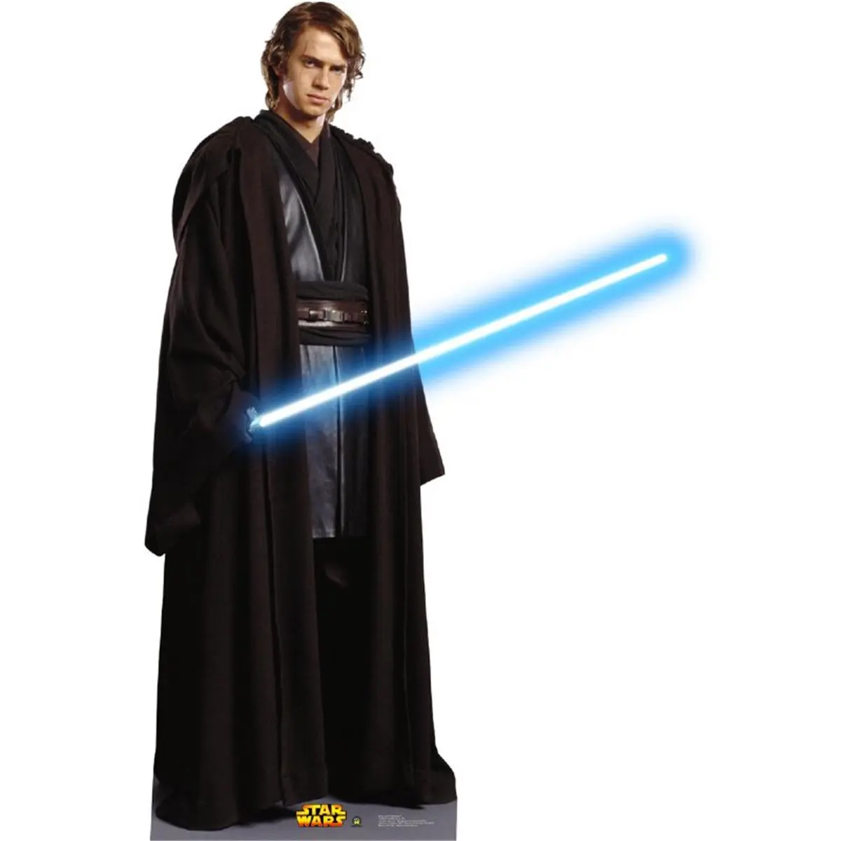 212 MAIN Advanced Graphics Life-Size Anakin Skywalker Corrugated Cardboard Cutout Stand-Up, 74" H Wall-Mountable Home Decor, Party Accent, Life-Size Cutout