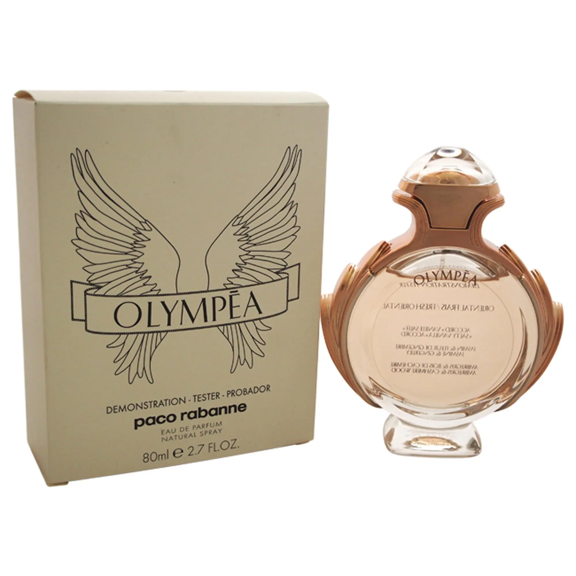 Olympea by Paco Rabanne Women's EDP Spray - 2.7 fl oz, Portable Size, Long-Lasting Freshness
