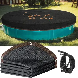 Fine Mesh Leaf Net Cover, 27ft Dia (includes 3ft Overlap) for 24ft Round Above Ground Winter Pool