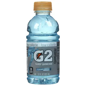 Gatorade G2 All Stars Glacier Freeze Low Calorie Sports Drink 12 fl oz - Refreshing Electrolyte Replacement for Hydration & Energy - Beverage Pack of Six