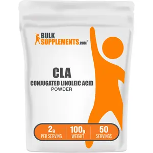 BulkSupplements - CLA Conjugated Linoleic Acid Powder - Immune - Heart Health - 100g - 2g per Serving
