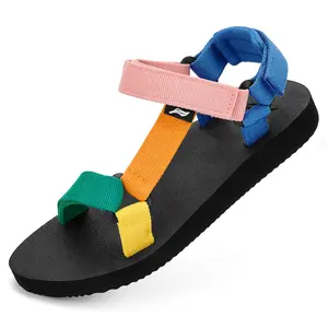 Unisex Kids Sport Sandals with Soft Heel Padding | Adjustable Velcro Straps | Toddler & Little Kid Flexible Summer Shoes