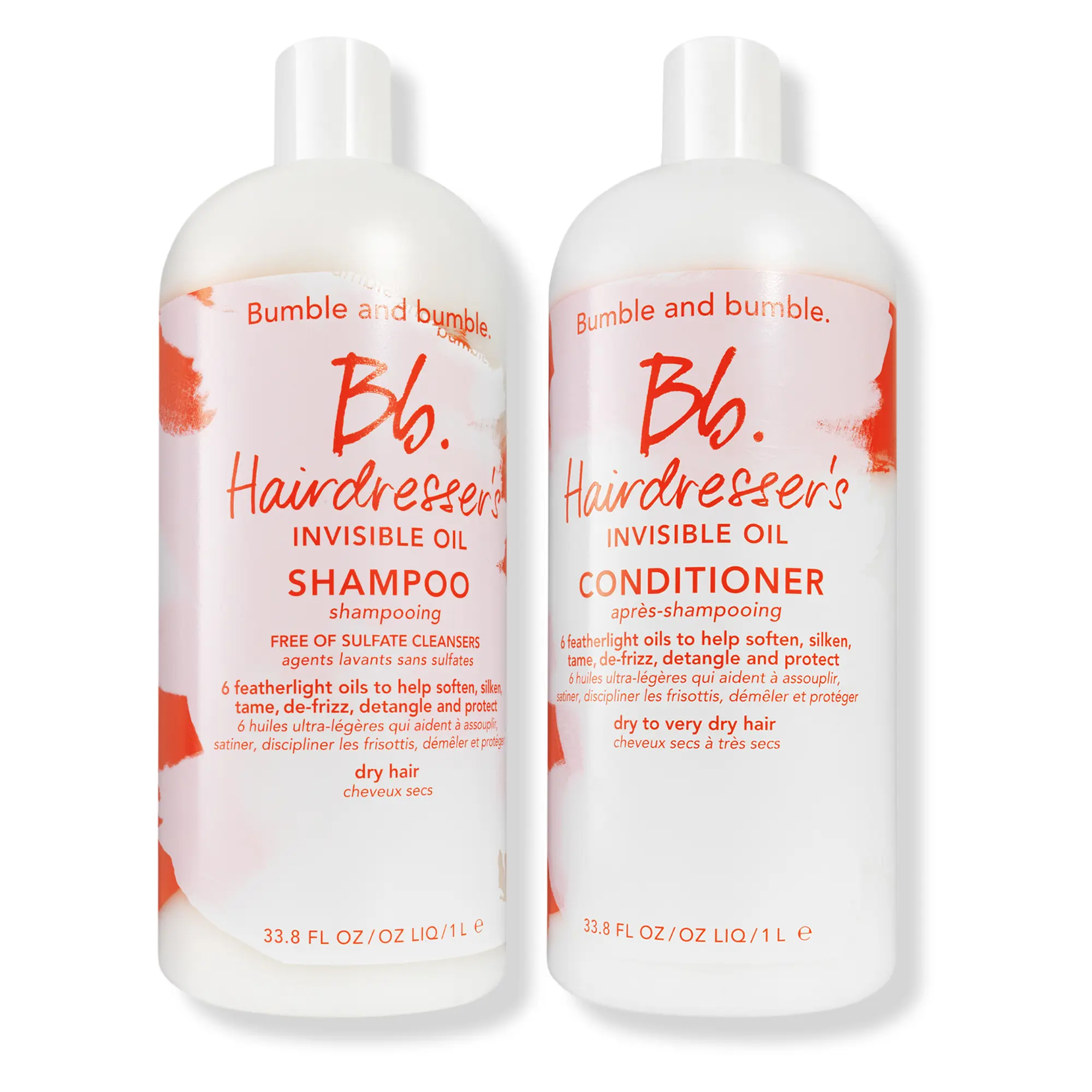 Bumble and bumble Hairdresser's Oil Shampoo & Conditioner Liter Duo ($216 Value) Bumble and bumble Hairdresser's Oil Shampoo & Conditioner Liter Duo ($216 Value)
