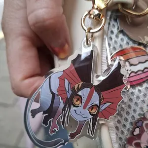 Avatar Kitty Keychain