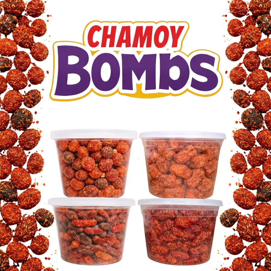Chamoy Bombs - Viral Sour Candy - No Sour OR SOUR - TikTok Famous Snack - Mexican Snacks