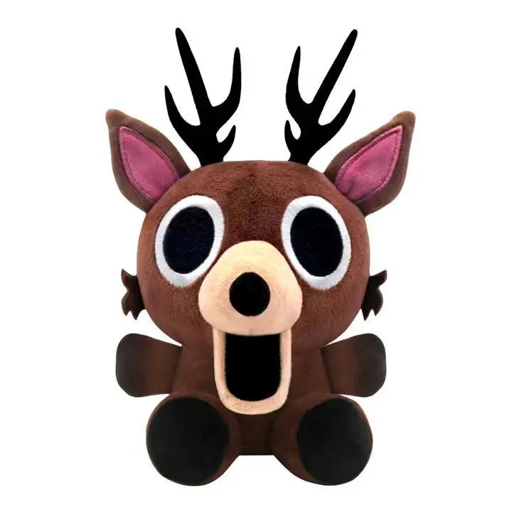 99 Nights in The Forest Plush Toy 9.8 Inch Deer Stuffed Animal for Game Fans Collectible Gift for Kids Boys Girls Adults