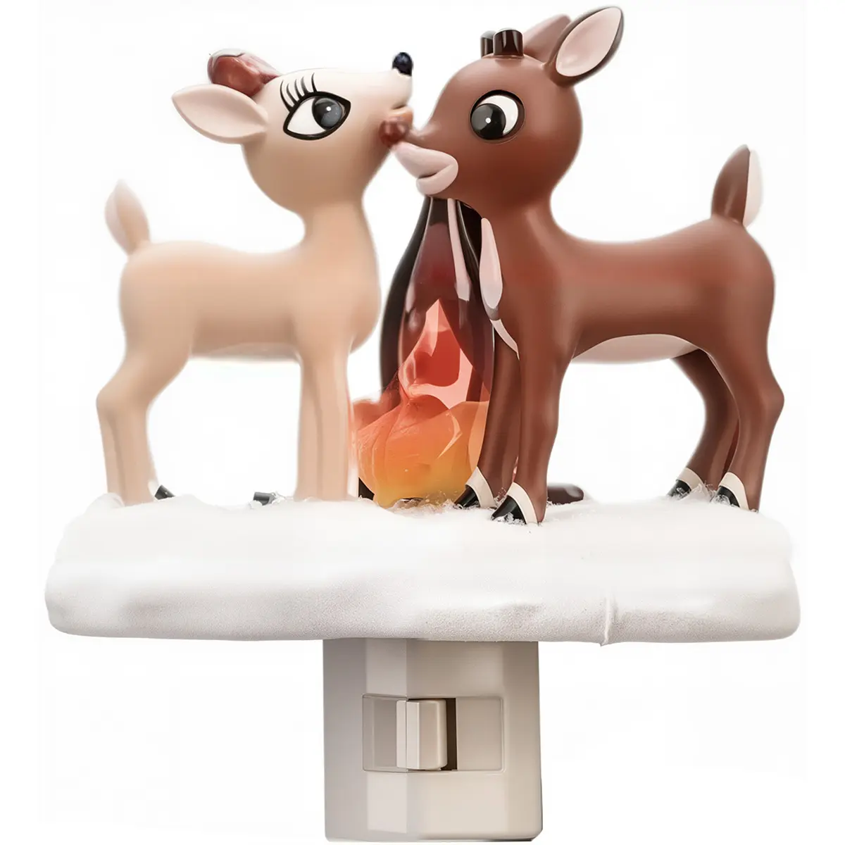 2026 Halloween night lights, 3D Halloween lighting, elk night lights, Christmas Eve night lights, 120V plug-in power supply, creating a festive atmosphere