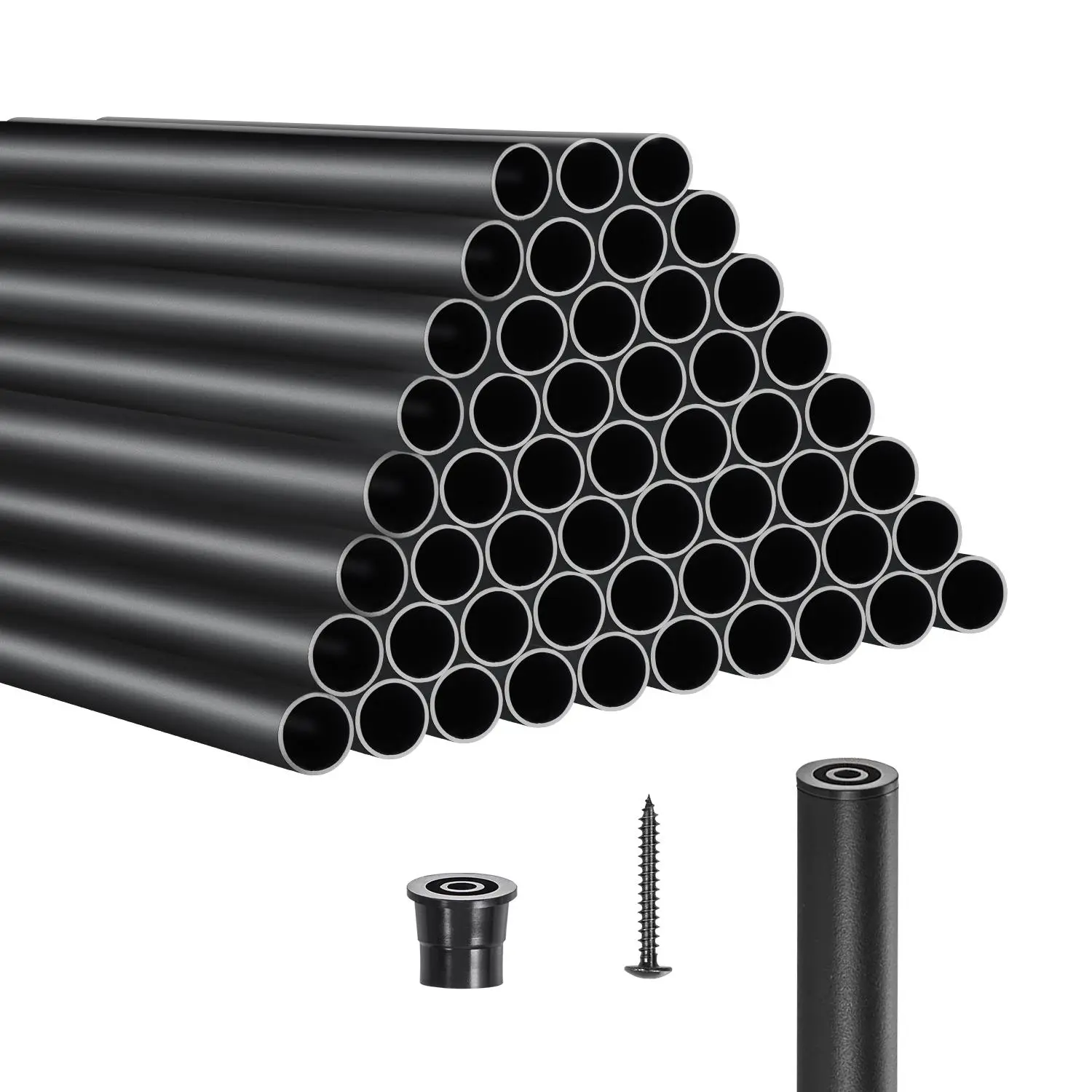 【Summerfinds】VEVOR Aluminum Spindles with Screws/Rail Caps