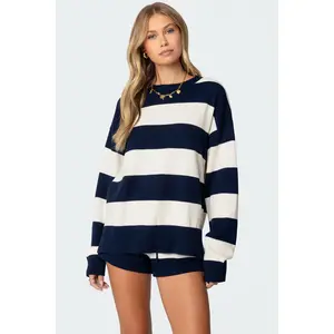 Riley Oversized Striped Sweater
