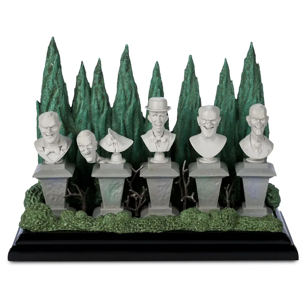 Disney Store The Haunted Mansion Singing Busts Light-Up and Sound Figure
