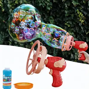Bubble in Bubble Gun - Bubble Machine Bubble Blower Toy for Kids and Toddlers, Giant Bubble Maker Party Favors