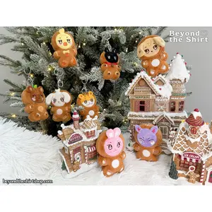 AniTEEZ Gingerbread Plush Christmas Ornaments