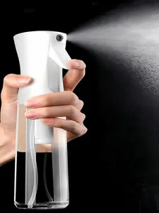 LMMAKE Continuous Water Mister Spray Bottle for Hair Styling Plants Cleaning Misting Skin Care Salon Home Use Eco Friendly Reusable Canister with Advanced Pre Compression Technology