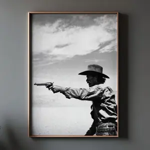 western print vintage dual, wild west frontier, western vintage style, western bar decor, American Style, Farmhouse Art poster, cowboy print