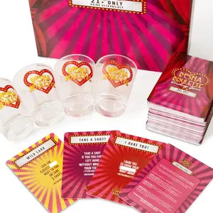 Resha Roulette Drinking Game Kit - Perfect for Girls Night Out, Bachelorette Party, or Birthday - 21+ Only