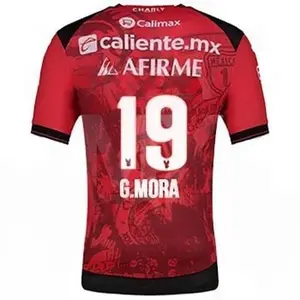 Club Tijuana 2025-2026 Home Soccer Jersey, Gilberto Mora #19 - Trendy Custom Soccer Jersey Streetwear Football Shirt for Daily Style – Retro Vibes, Bold Fit & Sporty Energy That Turns Game Day into a Fashion Moment