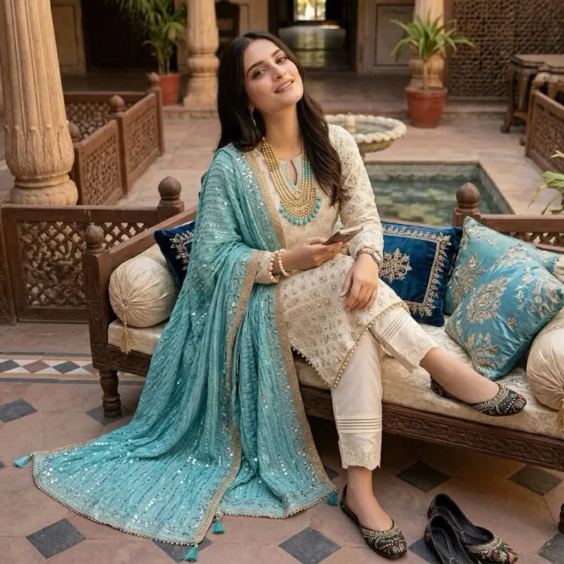 Indian & Pakistani dress, Women’s casual dress, Various colors, Beautiful design